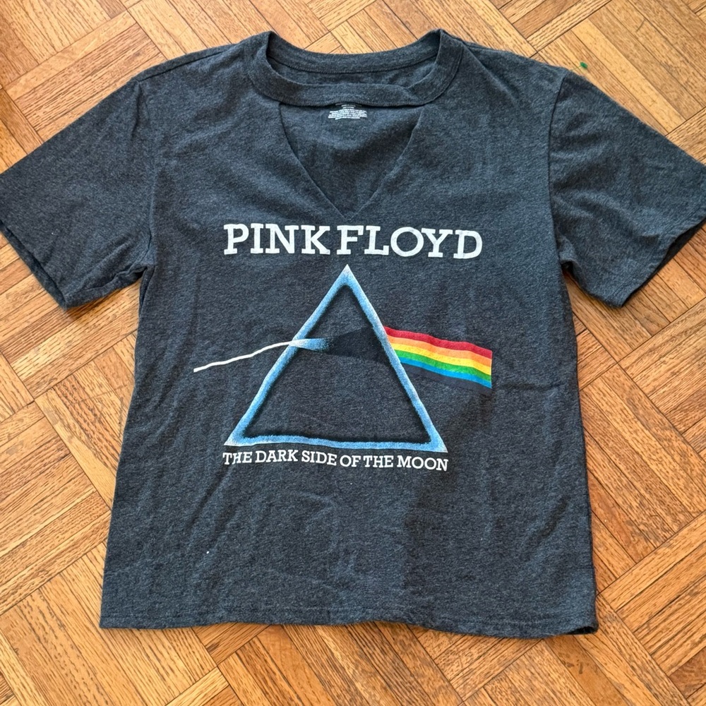 Pink Floyd Dark Side of the Moon Tour 1973 Tee Shirt Top Vtg Retro Style sz M L